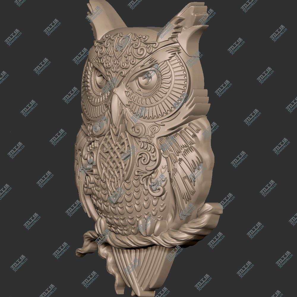 images/goods_img/20200601/206 猫头鹰 鹰 装饰 摆件 冰箱贴 3D扫描 3D打印 STL 手办 雕像 雕塑 高模 zbru/3.jpg